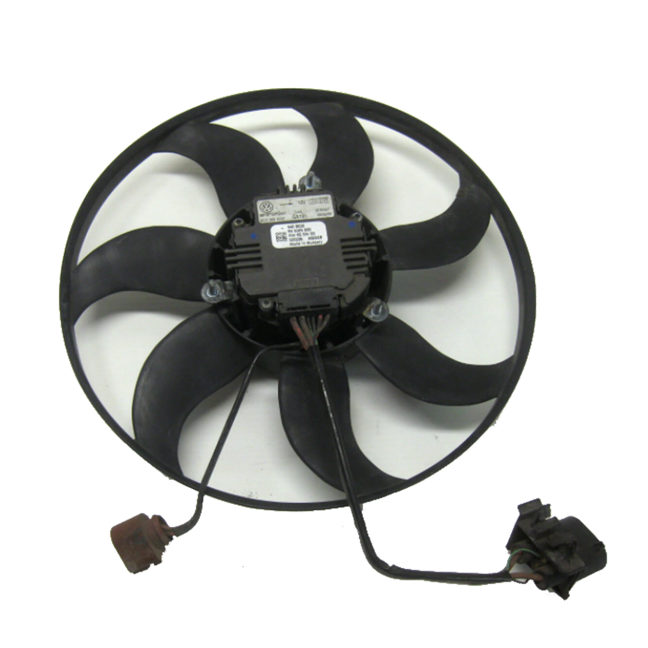 3C0 959 455 G  1K0959455DH 100 236 0050 Radiator Cooling Fan Assembly For VW Rabbit Jetta Golf GTI Passat B6 Rated Power 200W