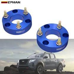 EPMAN Aluminum Front Strut Spacer Suspension Lift Spacers Kit a Pair For Nissan Np300 NAVARA D40 D23 EPFL08NS40