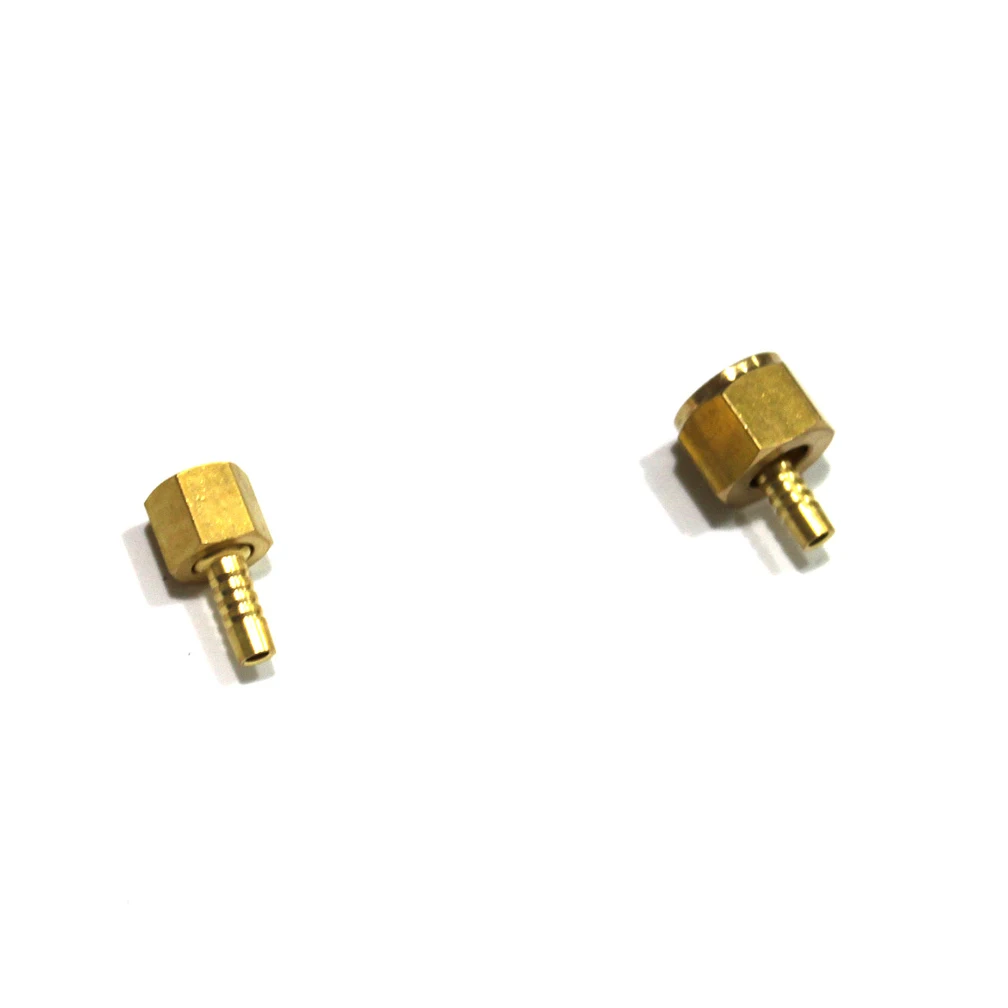 2 pces m10 ou m16 tig tocha de soldagem conector porca de gás água