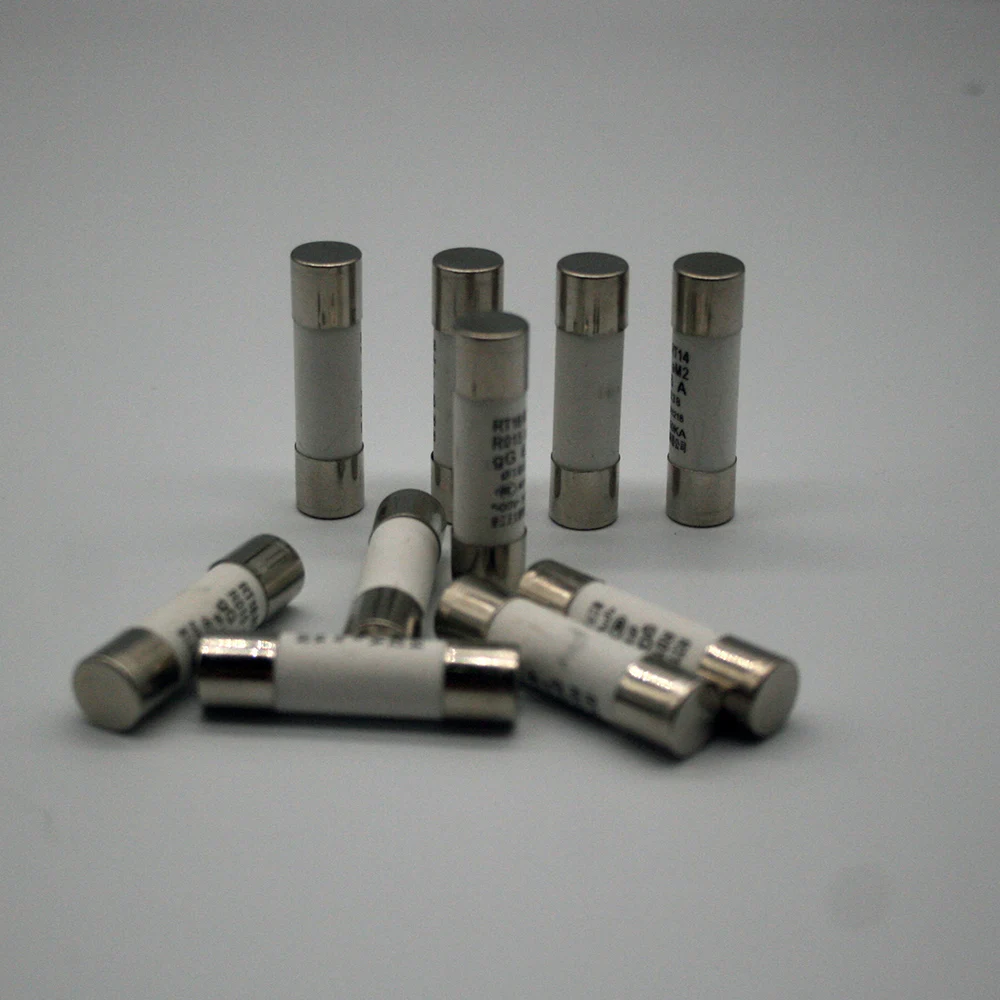 20Pcs RT18 RT14 RO15 AM2 10*38 Fast blow Ceramic Fuse 10x38mm Fuse 500V -50KA1A 2A 4A 5A 6A 8A 10A 16A 20A 32A RO15 RT18 RT14