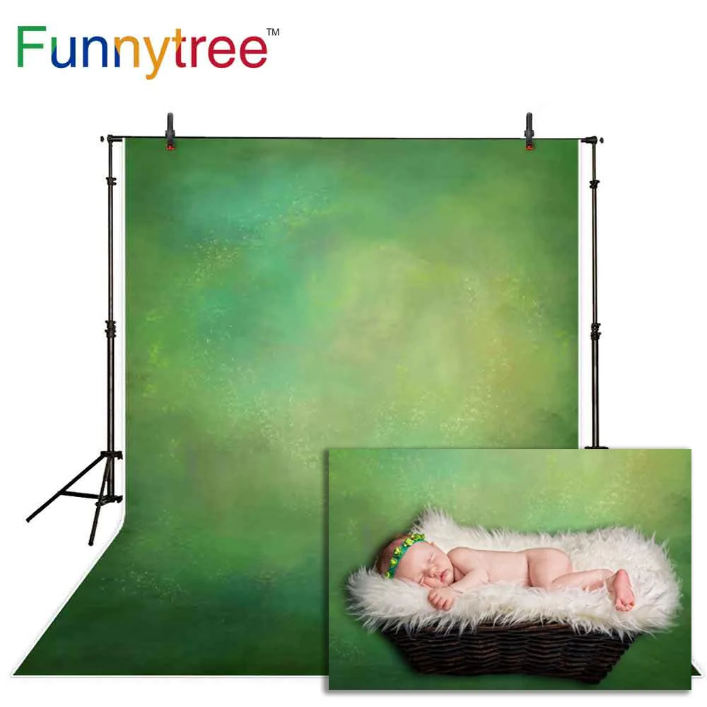 

Funnytree Фон фотографии абстрактный лесной светло-зеленого цвета baby shower вечерние фон для фотосъемки с изображением фотозонт Студийная фотосъемка