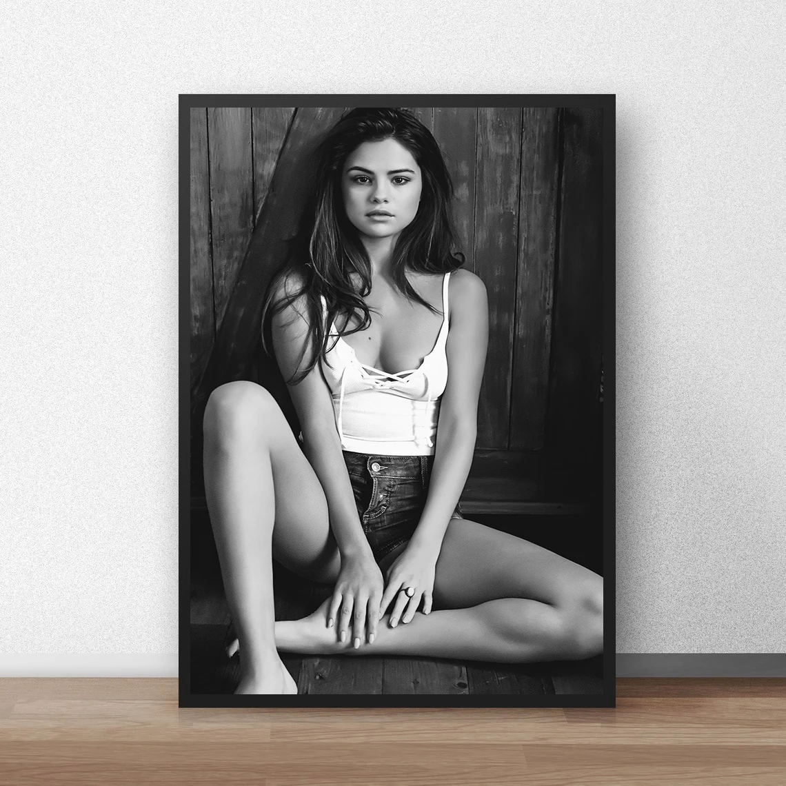 Selena Gomez Music Star Poster Canvas Art Print Home Decoration Wall Painting ( No Frame )