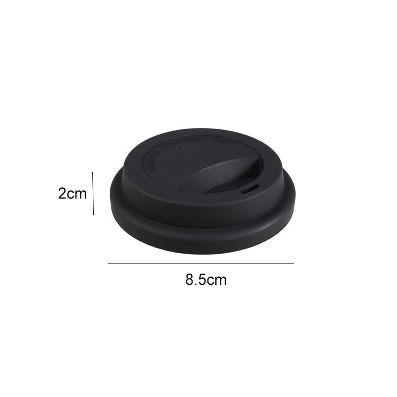 Silicone Mug Lids Reusable For Diameter 8cm Cup Covers Leakproof Heat Resistant Anti-Dust Home Supplies