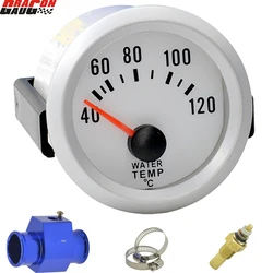 Dragon 52mm Blue Backlight 12 Volt Auto Car Motorcycle Refit Meter Water Temperature Temp Gauge With Sensor