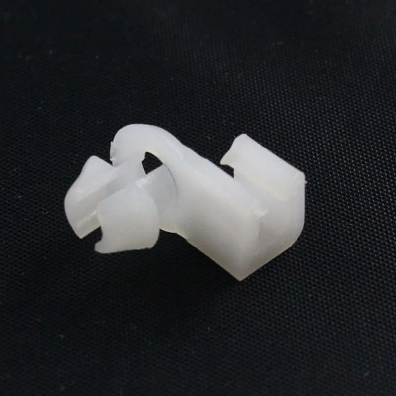 KE LI MI Auto White Plastic Door Lock Rod Clip Fasteners Car door side retaining clips lock retainer