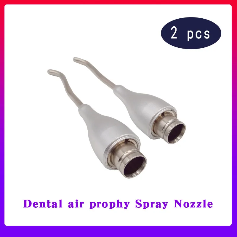 2pcs Teeth Whitening Spray Dental Air Water prophy Spray Nozzle Polisher Jet Air Flow Oral hygiene Prophy  Sandblasting Machine