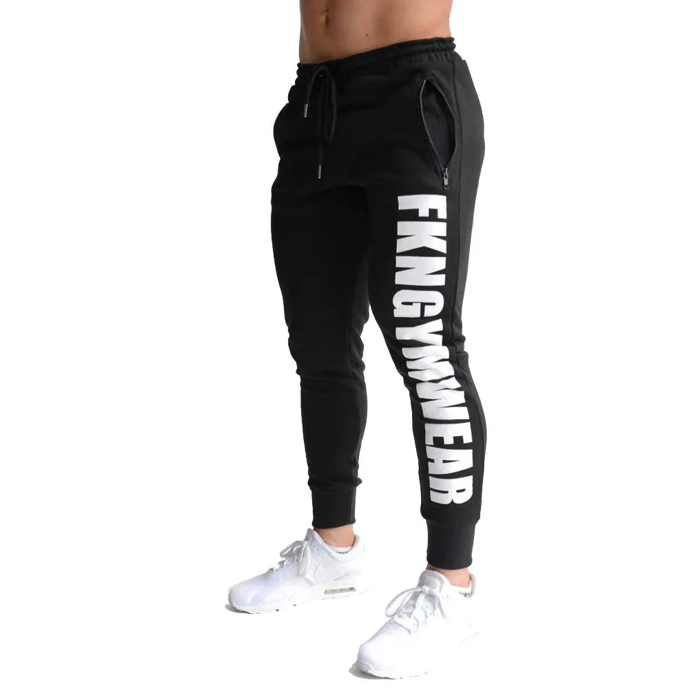 Cotton Fitness Pants Men Sport 2020 Sweatpants Running Jogging Pants Workout Joggers Trousers Men Gym Sportswear Bottoms