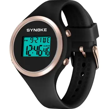 UTHAI CE11 inteligentne zegarki dla dzieci cyfrowy zegarek dla dzieci dla chłopców dziewcząt mężczyzn elektroniczna bransoletka sportowa zegar Luminous wodoodporny