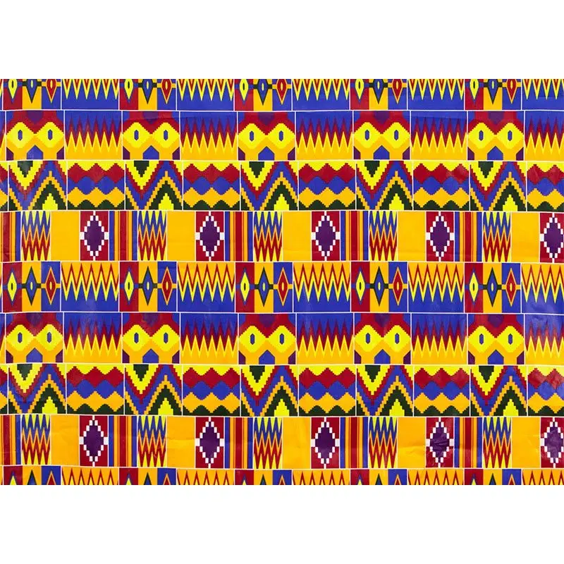 2024 Royal Wax Batik Print Africa Fabric Pagne Soft Cotton Ankara Kente Real Textile Tissu Best Quality For Party Dress Handmake