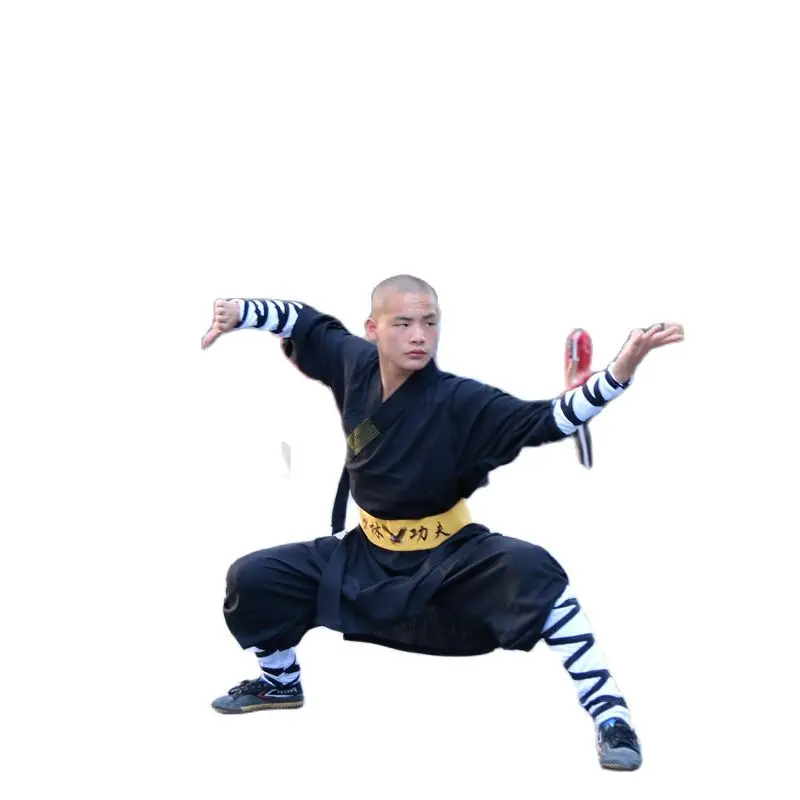 High Quality Custom Tailored Shaolin Monk Robe Kung fu Tai chi Suit Martial arts Wing Chun Wushu Uniforms