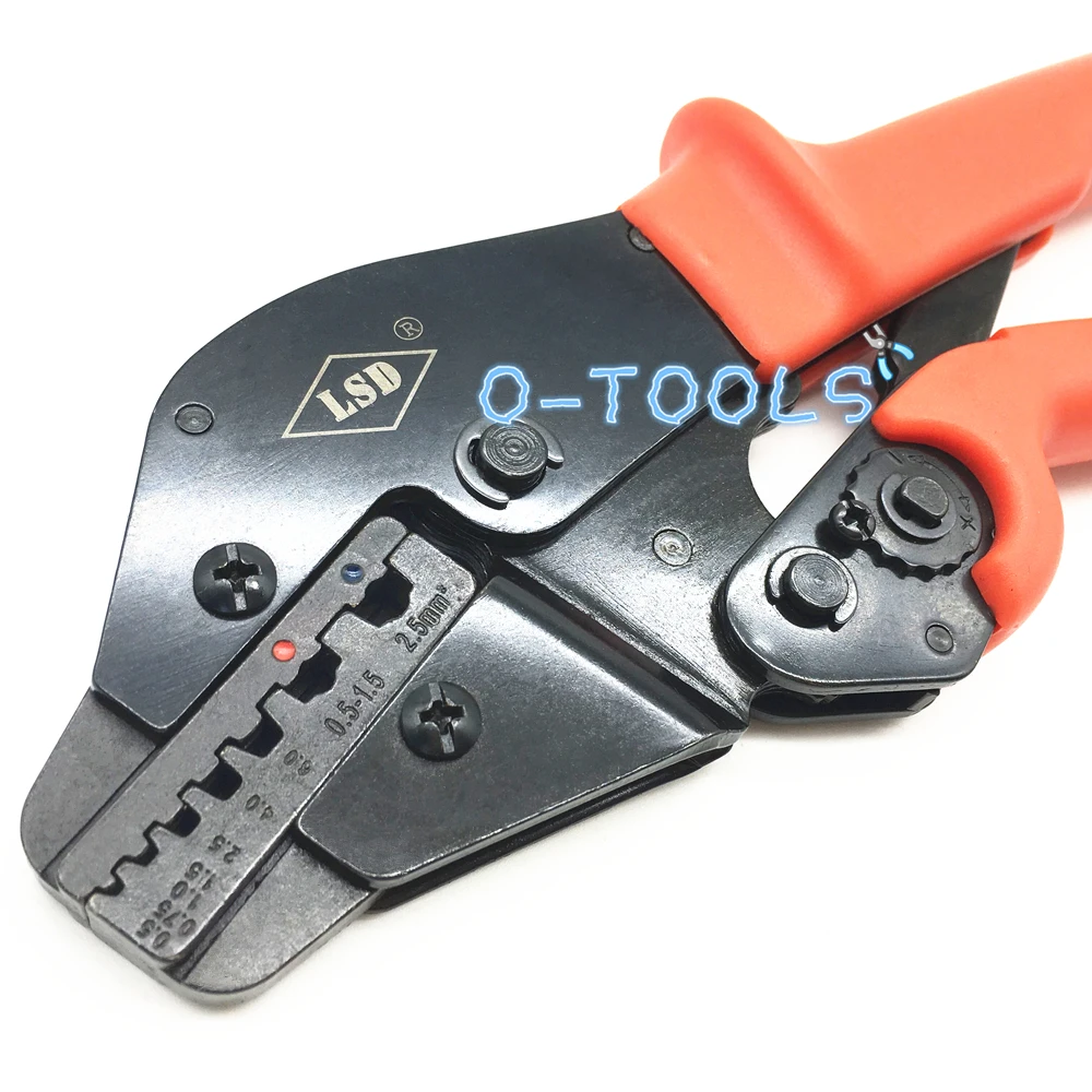 High quality terminal crimping tool 0.5-2.5mm2 wire-end ferrules and insulated cable connector crimping plier 20-13AWG AP-06WF2C