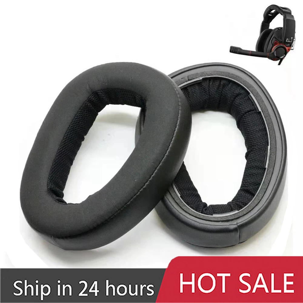 1 Pair Replacement Ear Pads Cushion Cover For Sennheiser GSP600 GSP500 GSP 600 500 Headphone Headset Earpads Ear Cups