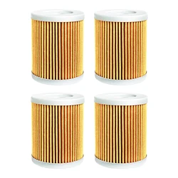 1/2/4 pcs  Motorcycle Oil Filter For Yamaha CP250 CP 250 Morphous Majesty YP250 YP 250 Grand YP400 Xmax YP 400 X-Max 04-19