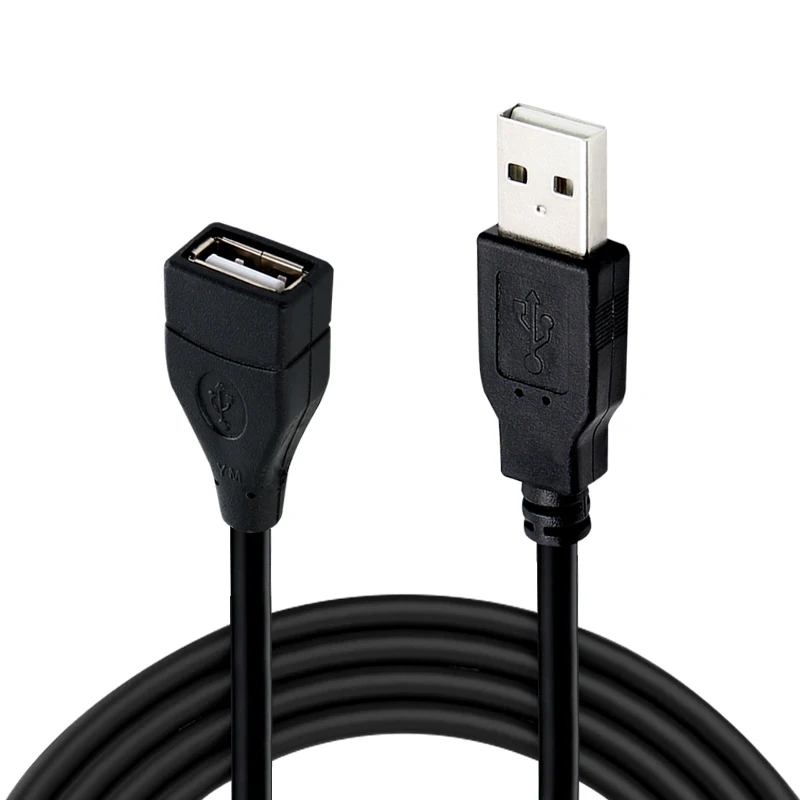 USB Extension Cable USB 2.0 cable for Smart TV PS4 Speed Data Extension Cables Male to Female Wire 0.5m 1m 1.5m 3m 5m