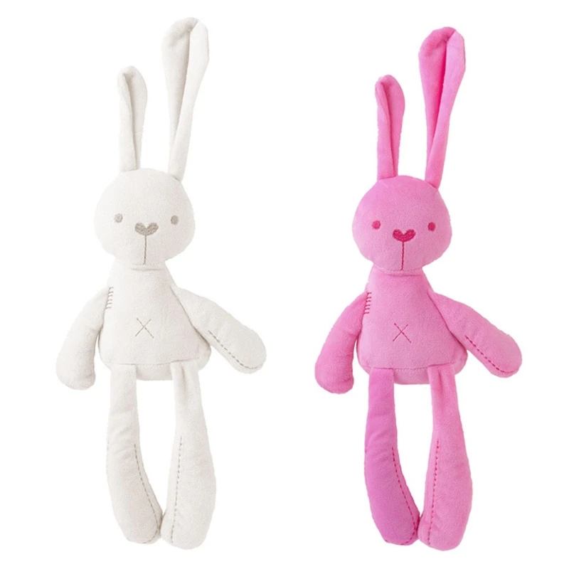 Peluches de conejo para niños y adultos, peluches de conejo Natural, decoración del hogar