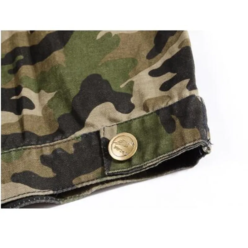 New Autumn Men\'s Camouflage Denim Vests Military Sleeveless Jeans Jackets Fashion Casual Male Vest Camo Waistcoats Homme M-5XL