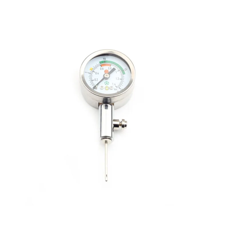 Soccer Ball Air Watch for Football Volleyball Handball Barometers Basketball Barometer Professional Metal Gas Pressure Needle