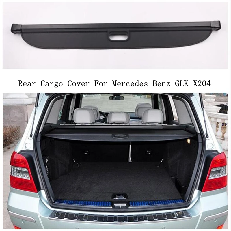 

For Mercedes-Benz GLK X204 GLK250 260 300 350 2008-2018 Rear Cargo Cover Partition Curtain Screen Shade Trunk Security Shield