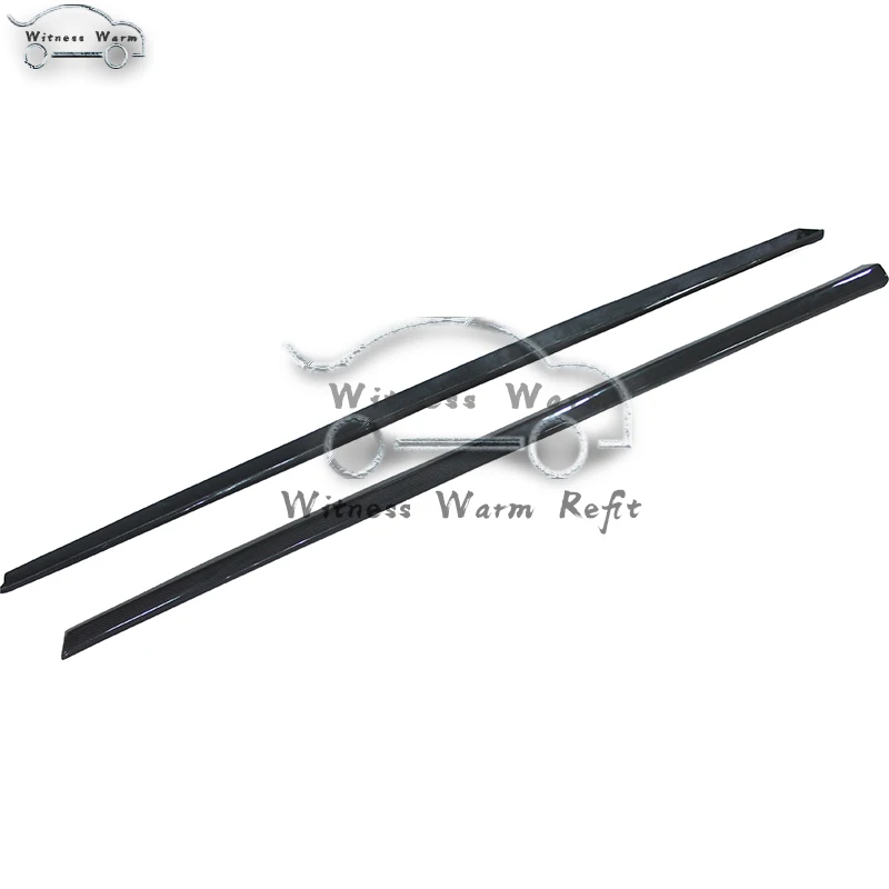 Car-styling Accessories Carbon Fiber Body Kit Side Skirts Apron 2 Pcs Fit for A7 Side Lip Splitters 2012-2015