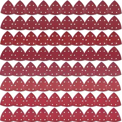80PCS/40PCS Triangular Sanding Disc 90mm Delta Sander Hook & Loop Sandpaper Abrasive Tools for Sanding Grit 40-2000