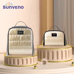 Sunveno-bolsa térmica para biberón de bebé, bolsa aislante portátil para alimentación de bebé, mantiene el calor/frío, aislamiento para biberón de momia