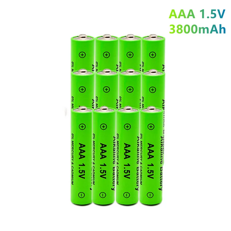 1-20Pcs1.5V AAA bateria 3800mAh akumulator NI-MH 1.5v aaa baterie do zegarów myszy komputery zabawki tak na + darmowa wysyłka