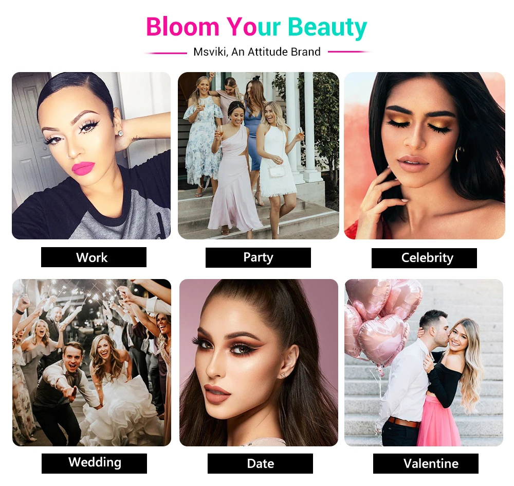 Flauschigen Natürliche 3D 5D Faux Nerz Wimpern Groß Großhandel Glitter Schmetterling Gefälschte Wimpern Box Paket Farbigen Wimpern Make-Up Liefert – Detail 12
