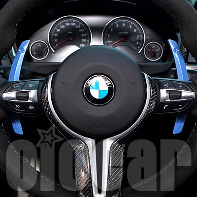 High Quality Original Paint Steering Wheel Shift Paddles Levers for BMW F80 M3 F82 M4 F87 M2 F Chassis F2x  F3x F1x X3 X4 X5 X6