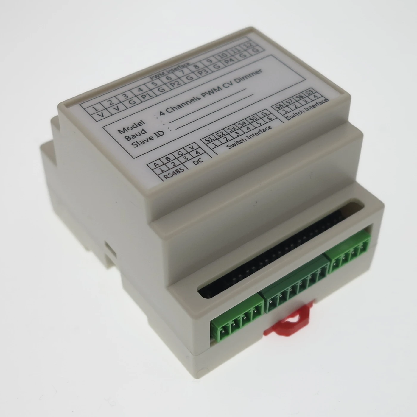 4-полосный модуль постоянного напряжения PWM RS485LED затемнение умный дом RGBW ламповая полоса управления статическим/динамическим режимом