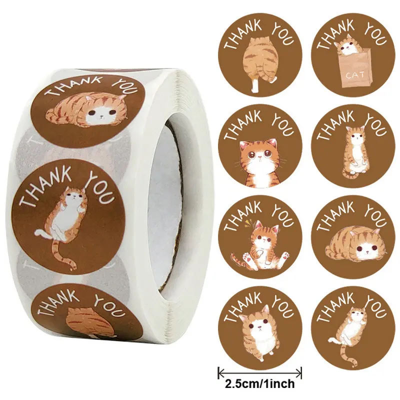 Wholesale cartoon animals encouragement stickers children's school teacher reward sticker business Thanksgiving seal label dec