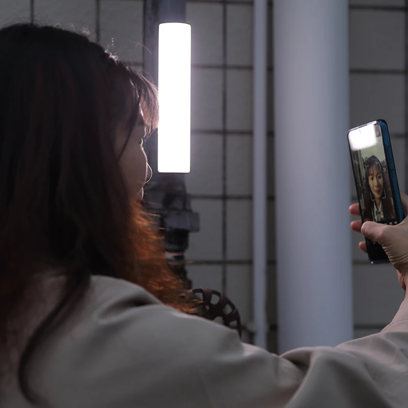 جديد وصول SOONPHO P12 LED RGB التصوير الإضاءة عصا يده لينة أنبوب ضوء مصباح الفيديو عصا ل youtobe أو Tiktok vlog