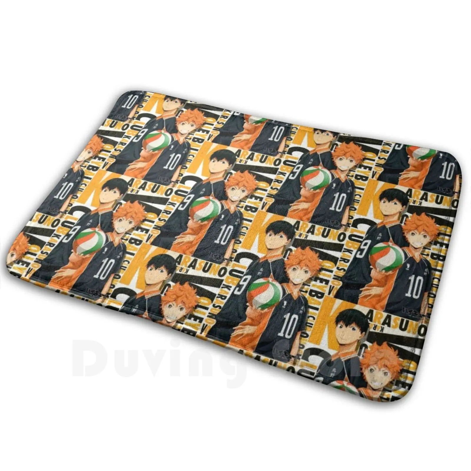 Soft Non-Slip Mat Rug 193 Carpet Cushion Kageyama Hinata Karasuno Tobio Anime Tanaka Yamaguchi Oikawa