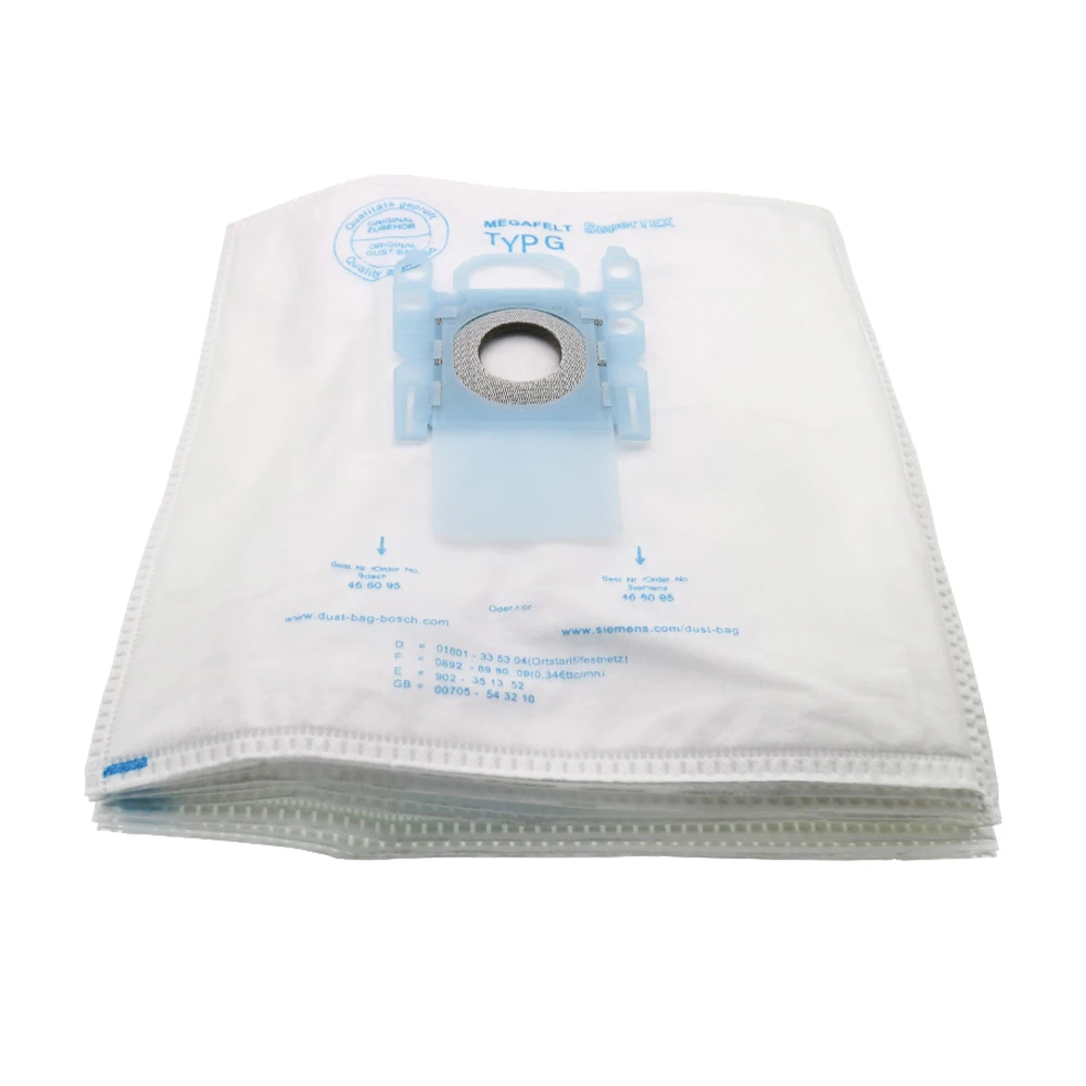 Cloth Dust Filter Bag for Bosch & Siemens BSG7 BSG6 BSGL3126GB GL30 Type G Vacuum Cleaner Spare Parts Accessories