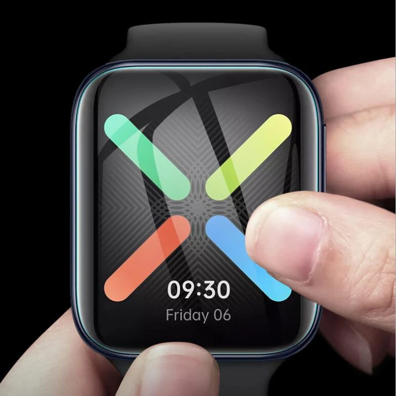 OPPO Watch 41mm 46mm 스마트 스포츠 Smartwatch 전체 화면 보호기 커버 가드 액세서리 용 TPU 소프트 보호 필름 5 개