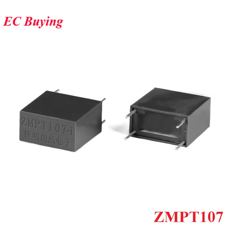 2pcs/1pc ZMPT107-1 ZMPT107 2mA/2mA Precision Phase Voltage Transformer Output Voltage 3000V ZMPT107 Isolation Current Sensor
