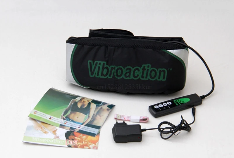 Vibro action Abnehmen Massage gerät elektrische Taille Körper muskel massage vibrierende Fett verbrennung Übung Gewichts verlust Massage gürtel