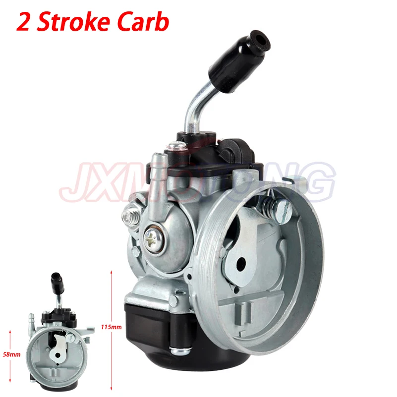 Carburetor Carb For 2 Stroke Engine 50cc 60cc 80cc Gas Motorized Bike Bicycle 47 49cc Pocket Bike Mini Moto Dirt ATV Quad