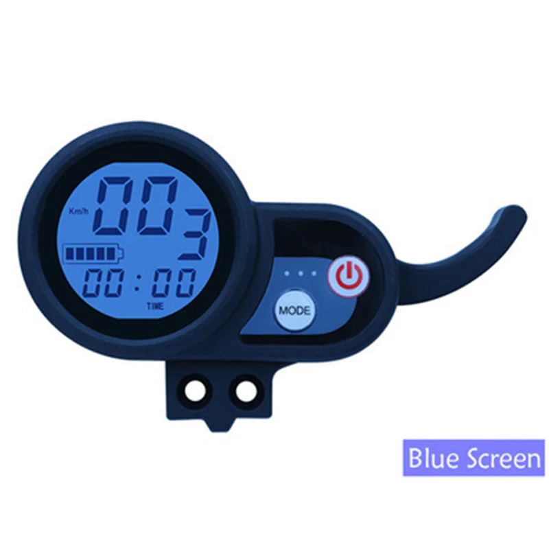 J&P Controller LCD Display 24V/36V/48V/60V 250/350W Speed Controller with Waterproof LCD Display Panel for Electric Bike Scooter