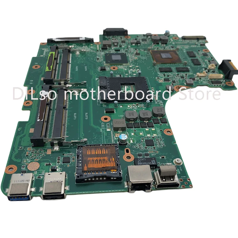 Imagem -03 - Kefu-laptop Motherboard para Asus Mainboard para N53s N53sv N53sn Gt550m Gt540m 1g 2g Memória de Vídeo 100 Teste de Trabalho