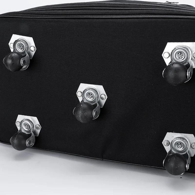 Sac de Voyage à Roulettes, Bagages Réglables de Grande Capacité, Sacs à Main Oxford Imperméables, Valise Unisexe Noire, XA244M, 27 Pouces, 32 Pouces