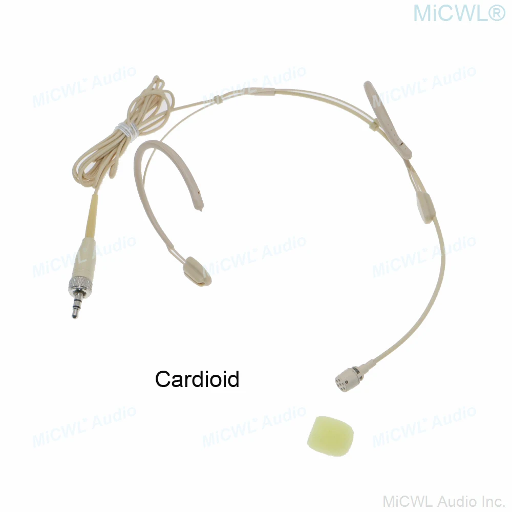 MiCWL Audio Top Qualität Nieren Directional Headset Haken Mikrofon Für Sennheiser 3,5mm Schloss Shure TA4F AKG Samson 3Pin Audio-Technica 6