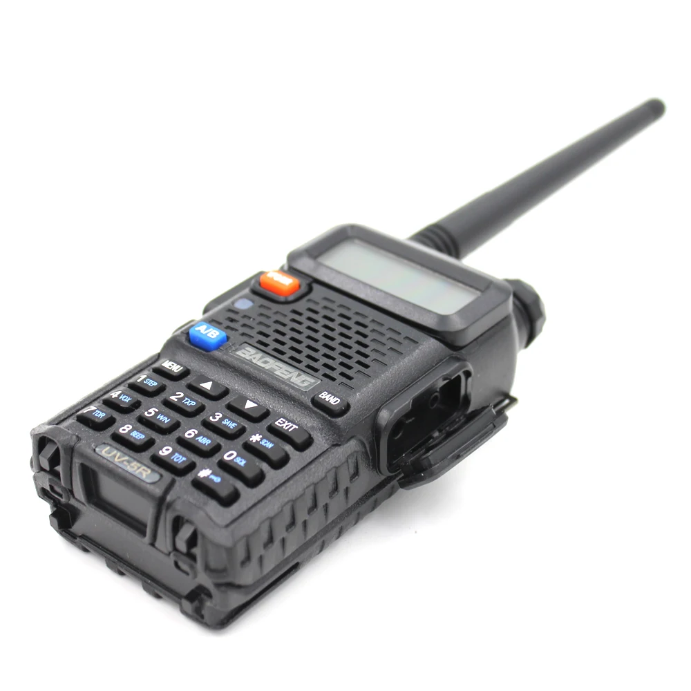 Baofeng UV-5R Walkie Talkie 5W Ham Radio UV Dual Band 136-174Mhz& 400-520Mhz 2-way Pofung Portable FM Amateur 1800mAh Transceive