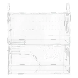 Hamster Cage Cozy Small Hedgehog Transparent Acrylic Guinea Pig Castle Villa