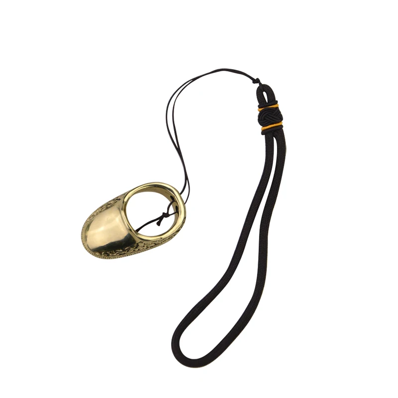 1pcs Shooting Archery Finger Guard Adults Brass Thumb Ring Protective Gear For Outdoor Hunting Archery Protector Accessories