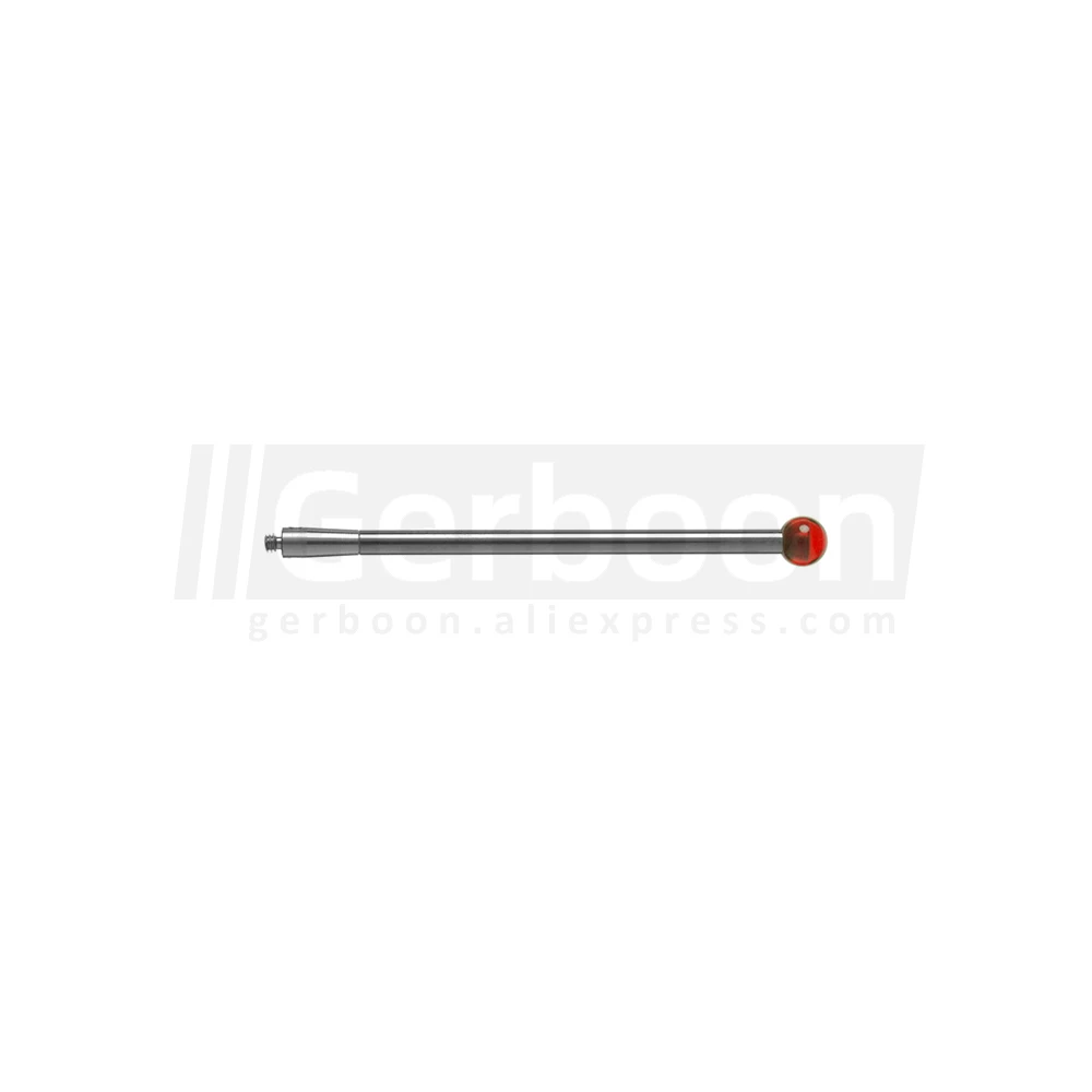 Renishaw A-5003-0049 EWL 50mm M2 Ø 5mm Ruby Ball Tungsten Carbide Rod Probes for Three-Coordinate Measuring Machine CMM