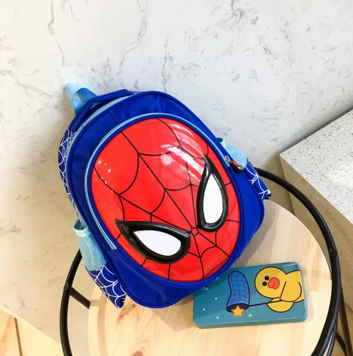 Children\'s Cartoon Spider man Bag  Boys Spiderman Schoolbag Kindergarten Backpack Cool Boy Schoolbag