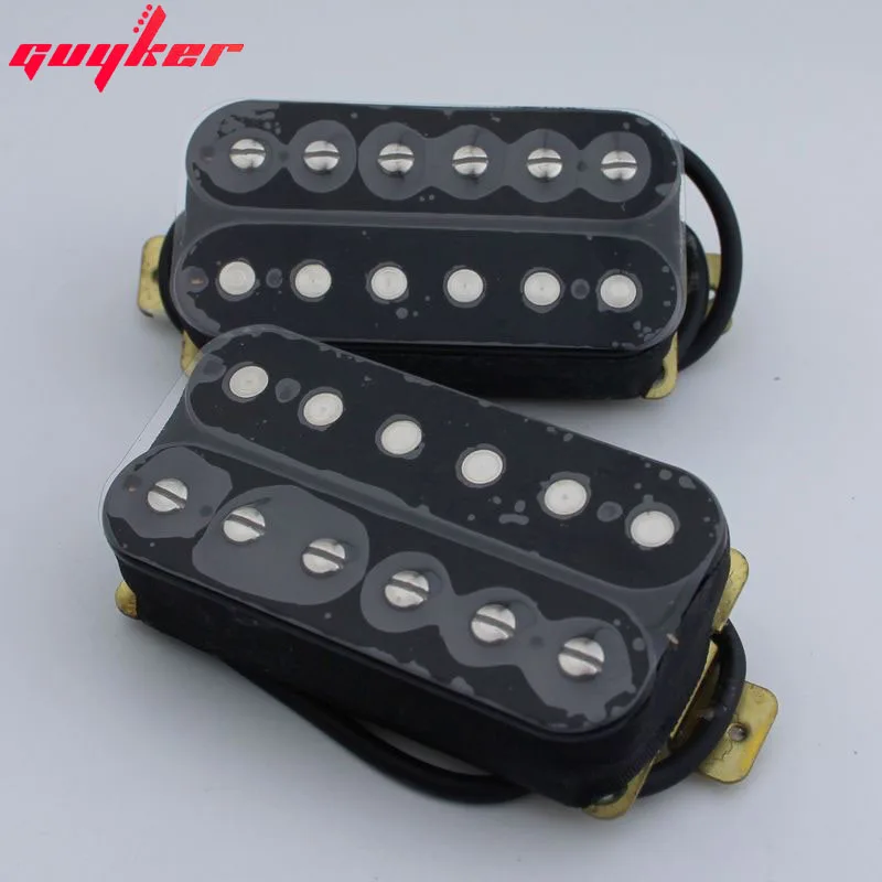 Set of zebra/Black Artec Maching Humbucker guitar pickups-HBC115