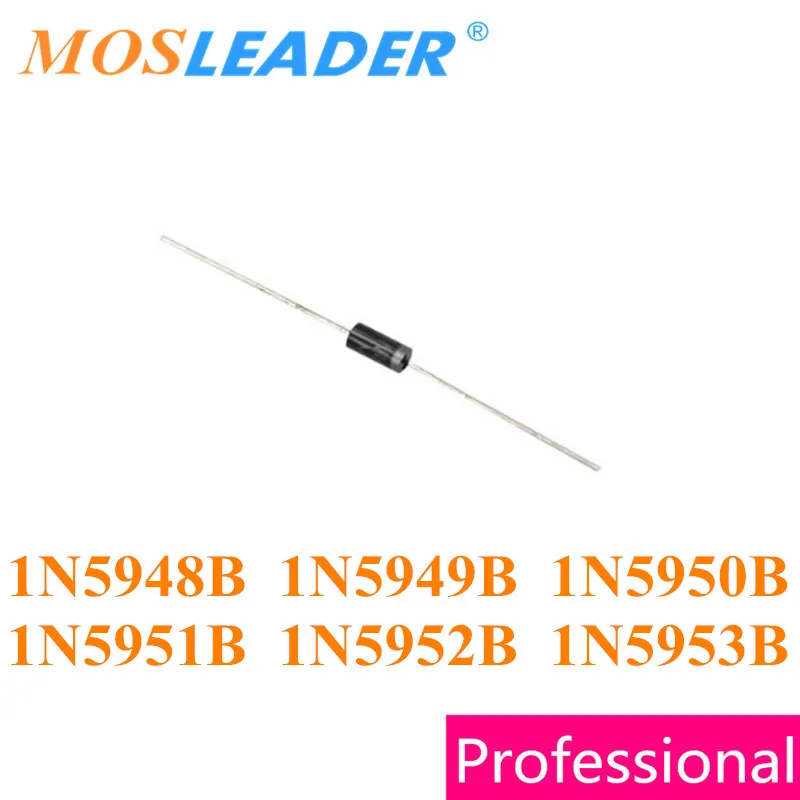 

Mosleader 1000pcs DO41 1N5948B 1N5949B 1N5950B 1N5951B 1N5952B 1N5953B DIP 1N5948 1N5949 1N5950 1N5951 1N5952 1N5953 Chinese