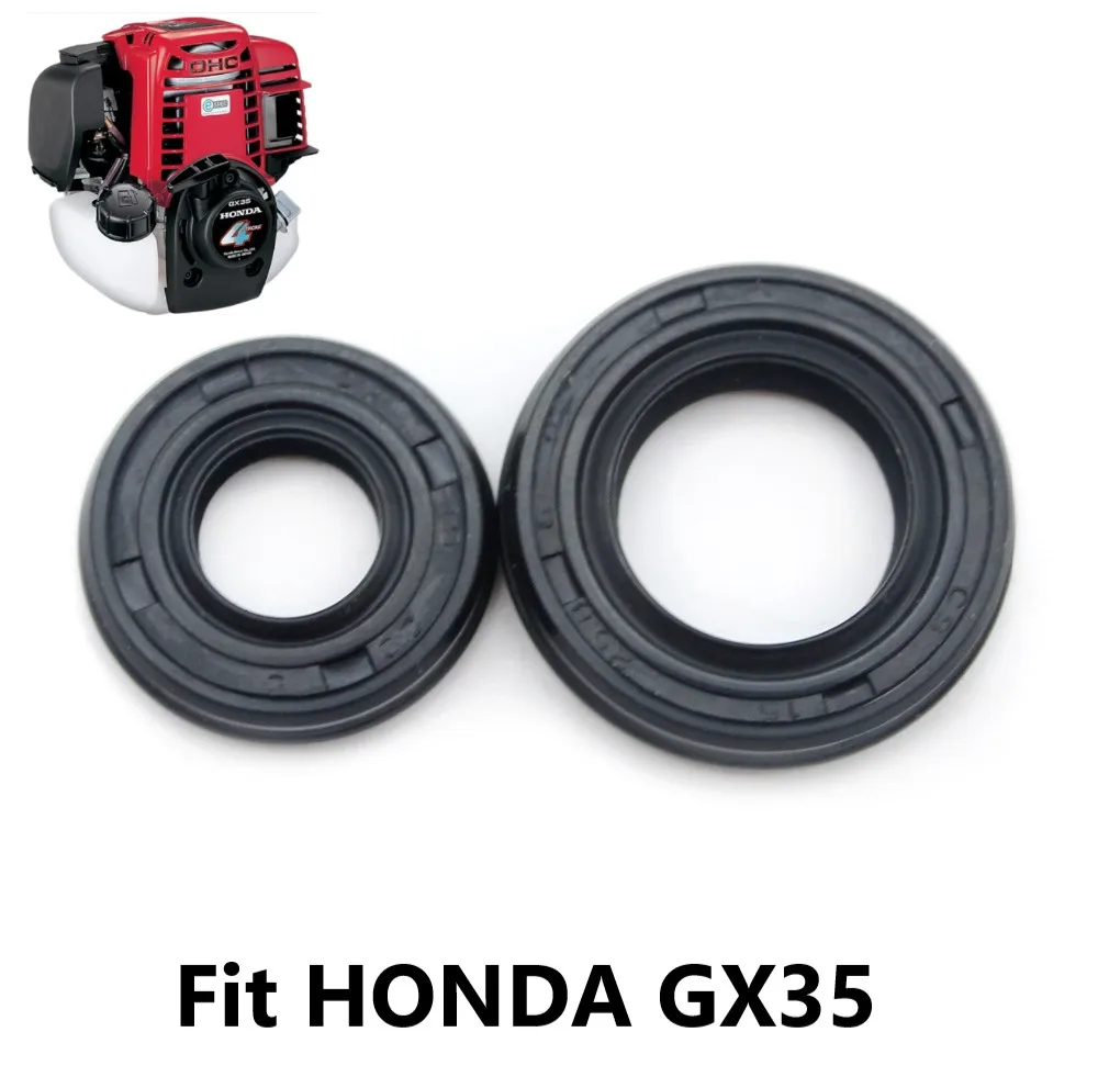 Crankshaft Crank Shaft Oil Seal Seals Fit HONDA GX35 UMK435 FG100 FG 100 Engine Motor Tiller Brush Cutter Trimmers