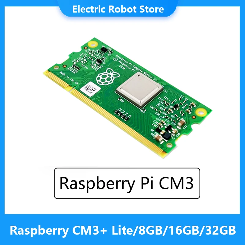 โมดูล Raspberry Pi Compute 3 + Lite/8GB/16GB/32GB1GB RAM 64-Bit 1.2GHz BCM Raspberry Pi 3 SODIMM Connector สนับสนุน Window10